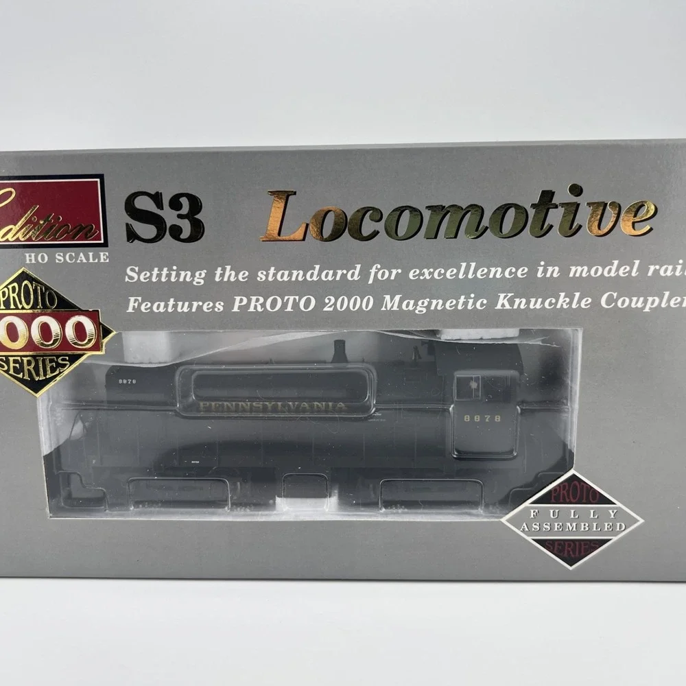 Proto 2000 - 30975 PRR  #8878 Pennsylvania RR ALCo S3 Locomotive - HO‎ - Mint